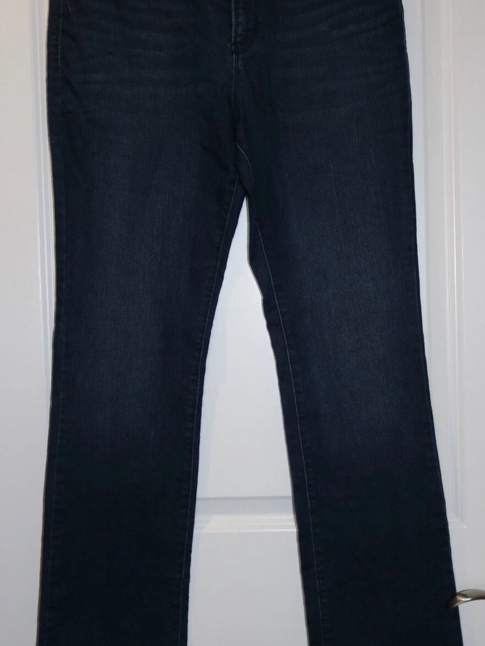 Jeans Size 12 LC Lauren Conrad Dark Denim Wash Mid Rise Straight Leg 35" Inseam